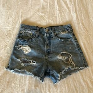 Madewell Cutoff Jean Shorts 24